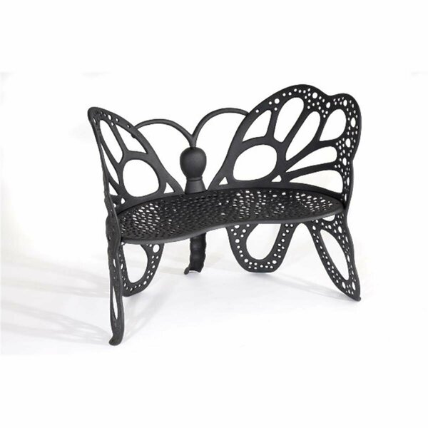 Heat Wave Butterfly Bench - Black HE3490313